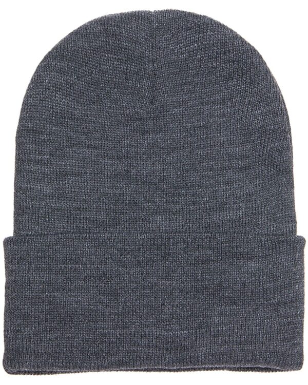 Front view of a Dark Grey Toque