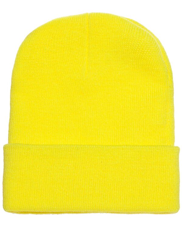 Front view of a Safety Yellow Toque